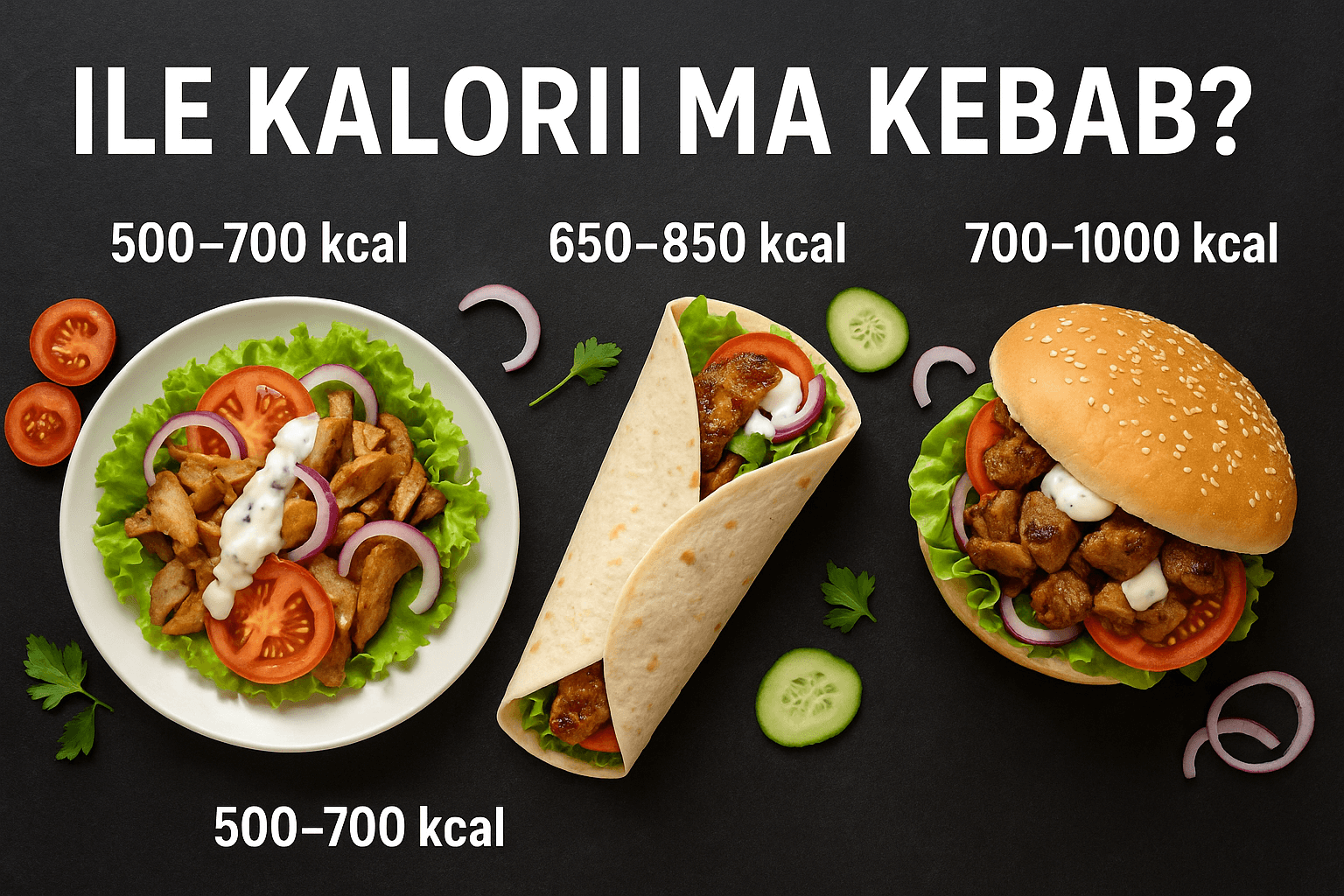 Ile kalorii ma kebab
